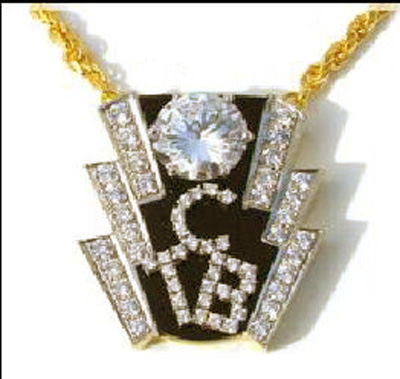 Large TCB  Ring front Pendant